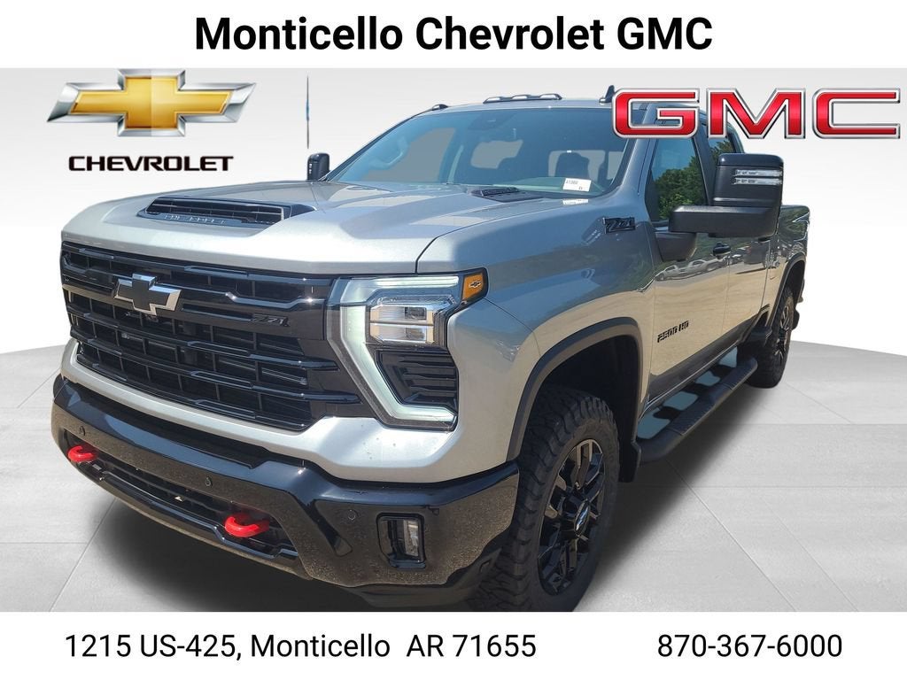 2026 Chevrolet Silverado 2500 HD LT in Sterling Gray Metallic — front three-quarter view